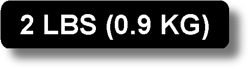 2 Lbs (0.9 Kg)