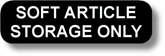 Soft Article Storage Only