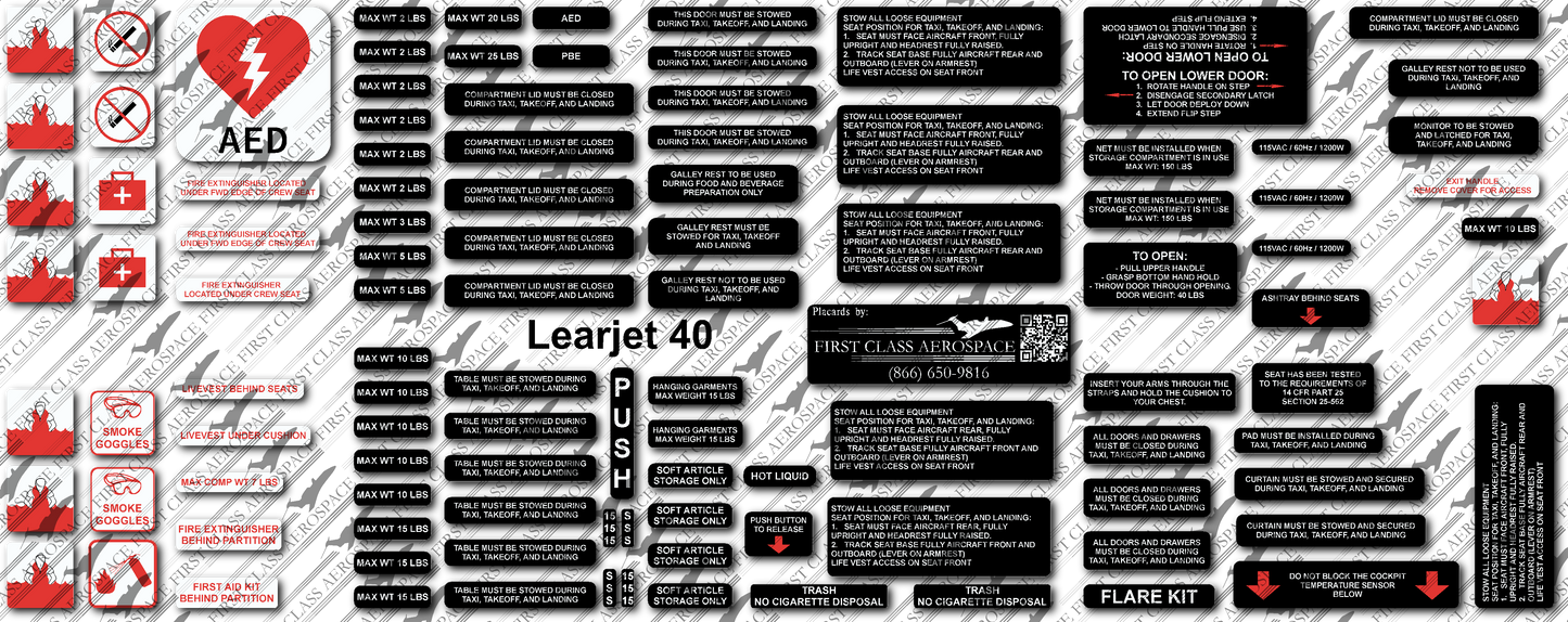 Placard Sheet