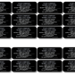 Placard Sheet