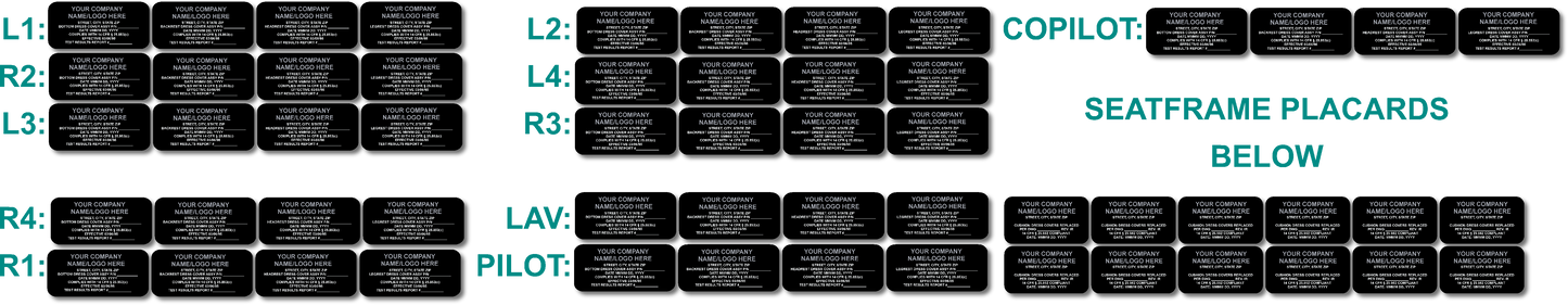Placard Sheet
